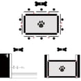 thumbnail image 2 of Amdohai Filet de Sécurité Pliant Portable pour Animaux de Compagnie, 2 of 7