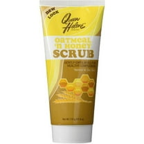 QUEEN HELENE Gentle Natural Facial Scrub, Oatmeal 'n Honey 6 oz (Pack of 3)