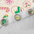 thumbnail image 4 of Feelyou Cartoon Xmas Tree Curtains Pack of 2 (42x84 Each), Winter Christmas Curtains Blackout, Teens Kids Boys Girls Bedroom Curtains, Window Curtains Home Decor, 4 of 6