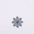 thumbnail image 2 of Unique Bargains Embroidered Floral Pattern Hand Towels Set of 2 Light Grey 13" x 30", 2 of 4