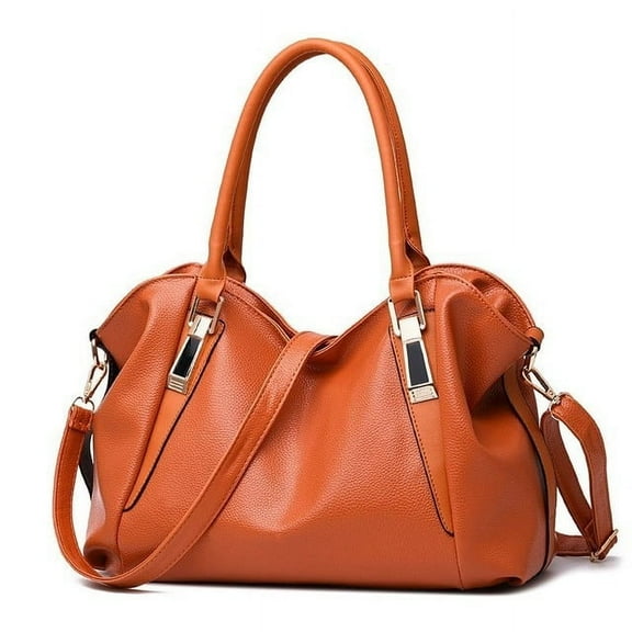 JUYGO Designer Women Handbag Vintage Female PU Leather Bags Handbags Ladies Portable Shoulder Bag Office Ladies Hobos Bag Totes