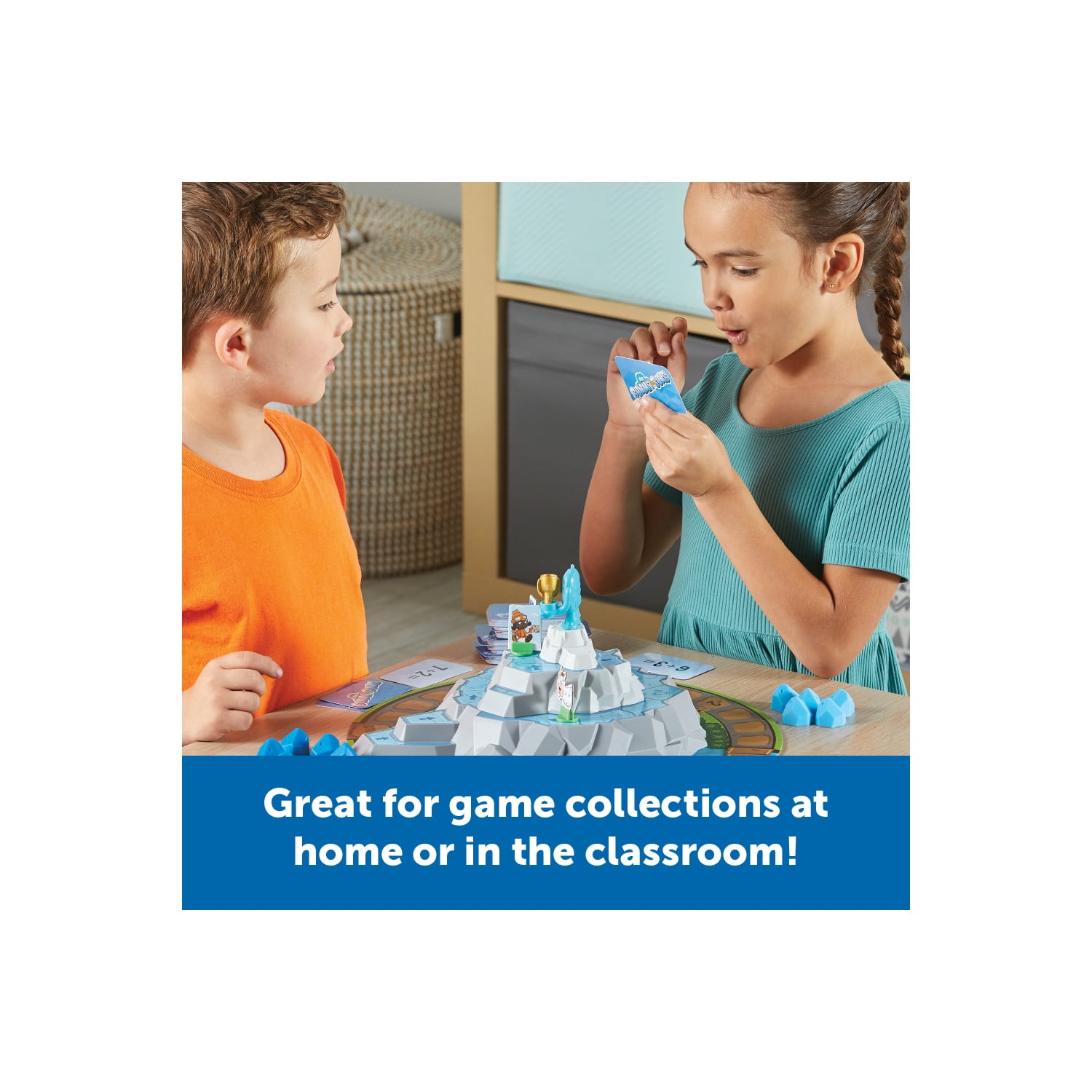 Learning Resources Summit Sums - Math Manipulatives, Montessori  Board Games, Ages 5+
