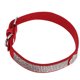 thumbnail image 3 of Collar de perro con diamantes de imitación, corona brillante, joyería de diamantes, collar para mascotas con hebilla de metal para perros y gatos, rojo, 51cm/20in, 3 of 5