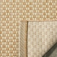 thumbnail image 4 of SAFAVIEH Courtyard Blair Checkered Indoor/Outdoor Area Rug, Natural/Cream, 7'10" x 7'10" Round, 4 of 8