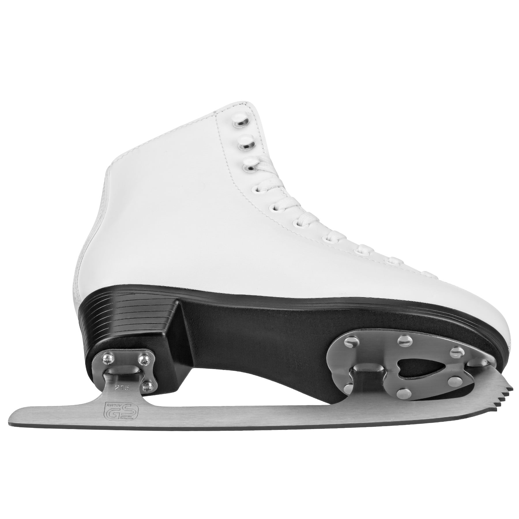 Lake Placid Cascade Girl's White Classic Figure Ice Skates