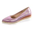 thumbnail image 2 of AUDeals Women's Woven Loafer Sandals, Chunky Mid Wedge Heel Shoes with Pointed Toe Comfort for Casual Walking, 2 of 8