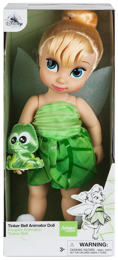 disney bell tinker princess doll animators walmart