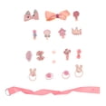 thumbnail image 1 of Weiweiguan 1 Set Kids Hair Accessory Kit Girls Lovely Hair Clips Pink Hair Rope Hair Ribbon, 1 of 7