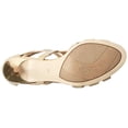 thumbnail image 4 of Marc Fisher Womens Nala Open Toe Formal Strappy Sandals, Gold, Size 10.0, 4 of 5