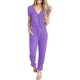thumbnail image 1 of Enterizo PRETTYGARDEN Morado Manga Corta Talle M, 1 of 7
