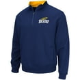 thumbnail image 2 of Men's Colosseum Navy Toledo Rockets Tortugas Logo Quarter-Zip Jacket, 2 of 3