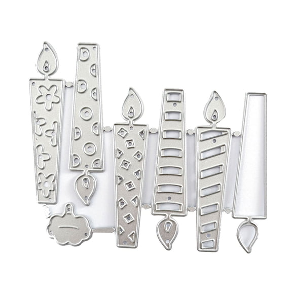 Candle Metal Cutting Dies Scrapbooking Stencil Die Cuts Card Embossing DIY Photo Album Template Mold Decoration Craft