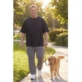 thumbnail image 5 of KingSize Men's Big & Tall Shrink-Less Lightweight Crewneck T-Shirt, 5 of 6