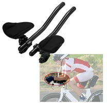 LNKOO Bicycle Armrest Handlebars, Cycling Bike Rest Handlebar, for Mountain Or Road Aero Bars Bicycle, Aluminium Alloy Arm, Triathlon Tri Relaxlation Handlebars