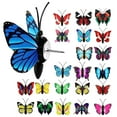 thumbnail image 2 of 30 Pcs Random Cute Thumb Tacks, Butterfly Push Pins, Colorful Decorative Clips for Photo Wall/Cork Board, Home and Cubicle Decor, Office Supplies Gift, 2 of 4