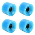 thumbnail image 1 of Rueda de placa deslizante, ruedas de scooter de 4 piezas Ruedas de longboard equilibradas Ruedas de scooter de PU Aspecto llamativo, 1 of 8