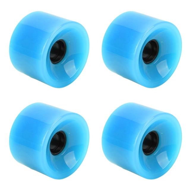 Rueda de placa deslizante, ruedas de scooter de 4 piezas Ruedas de longboard equilibradas Ruedas de scooter de PU Aspecto llamativo