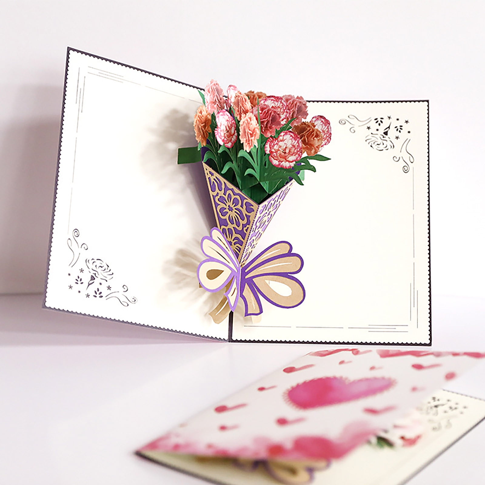  Daughter Birthday from Mom New Creative Hand Hands 3D S threeD  Card Mother's Day Blessing Card Blank Cards with Envelopes Bulk for Men :  Health & Household