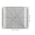 Shape Cut Ruoer FACEGA Slotted Ruler for Fabric Cutting Sewing Quilt DIY Knitted Doll ...
