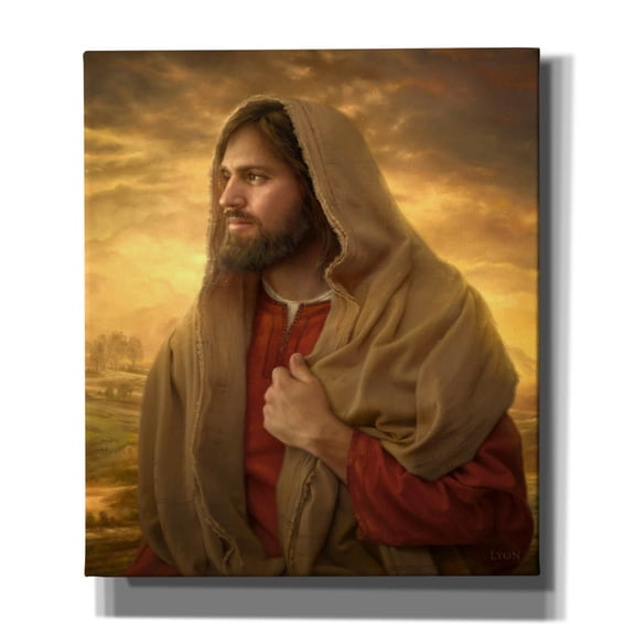 Epic Graffiti 'Light of the World' by Howard Lyon, Canvas Wall Art, 26"x30"