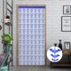 thumbnail image 5 of Murciélago de cortinas de Halloween, cortinas de puerta con flecos de aluminio, cortina de puerta con decoración de murciélagos para fiesta de Halloween, 5 of 5