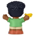 thumbnail image 5 of Pieza de Repuesto para Coleccionable Fisher-Price Little People Casa de Muñecas Escuela Juego de Juegos JCW82 - Figura de Young Boy Africano Americano de Repuesto Que Lleva un Auto de Juguete, 5 of 5