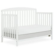 Dream On Me Odelle 5 in 1 Convertible Crib, Matt Black