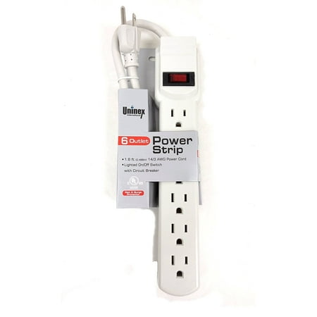 Multi Outlet - 6 Outlet Power Strip