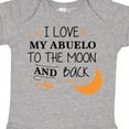 thumbnail image 4 of Inktastic I Love My Abuelo to the Moon and Back Boys or Girls Baby Bodysuit, 4 of 5