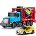 thumbnail image 1 of Transport Cars Carrier LerBao, tamaño grande, con coche de carreras para niños, 1 of 6