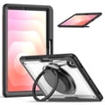 thumbnail image 2 of XYX Case for Samsung Galaxy Tab S10 Lite 10.9 Inch with Rotating Stand, Shoulder Strap, 2in1 Shockproof Cover, Transparent, 2 of 7