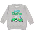 thumbnail image 2 of Inktastic Happy Easter Bunny and Tractor Toddler Sweatshirt, 2 of 4