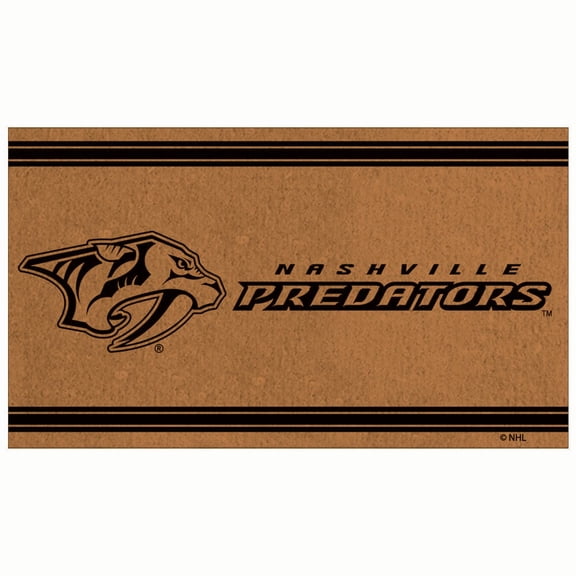 Nashville Predators 16" x 28" Logo Turf Mat