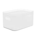 thumbnail image 2 of Visland Plastic Frosted Compartment Storage Box with Lid Container Frosted Organizer for Home , Bedroom, Kitchen, Office, 2 of 7