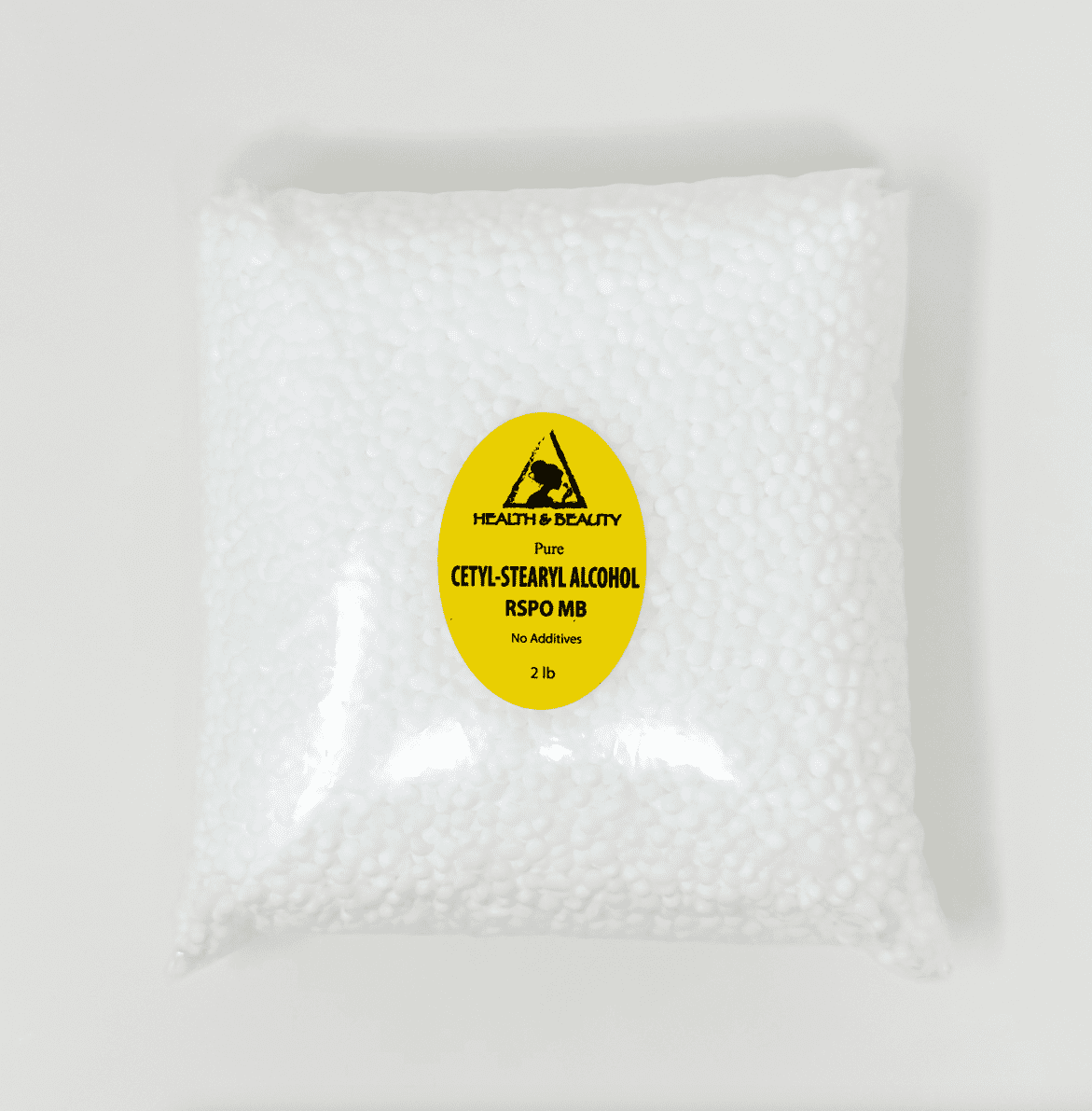 Cetyl-Stearyl Alcohol - RSPO MB 100% Pure Pastilles Beads 32 oz, 2 lb