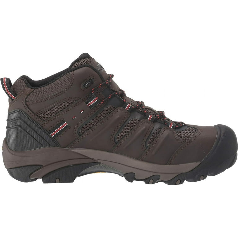 KEEN Utility Men s Lansing Mid Steel Toe Waterproof Work Boot 11.5