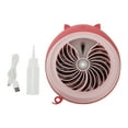thumbnail image 2 of Ventilador De Escritorio, Mini Ventilador Con Carga USB, Tres Colores De 6,7 Pulgadas Para El Verano En El Hogar ANGGREK Cerdo rosa, 2 of 8