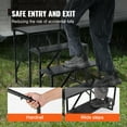 thumbnail image 4 of VEVOR RV Steps, 4-Step RV Stairs, 440 LBS Load Capacity, Thickened Carbon Steel, 4 of 9