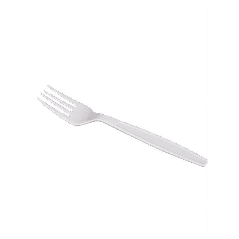 Karat PP Extra Heavy Weight Forks - White - 1,000 ct, U2030W