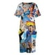 thumbnail image 4 of Adam sandler-vestido de noche holgado para mujer elegante elegante con bolsillo collage, 4 of 7