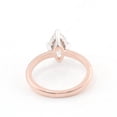 thumbnail image 3 of solitaire jewels 2CT Compass Settiing Marquise Moissanite Solitaire Engagement Ring For Women, 18K Rose Gold, 3 of 5
