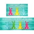 thumbnail image 6 of Happy Easter Kitchen Rugs Set,Easter Bunny Gnome Decorative Rugs for Kitchen,Easter Eggs Low Profile Floor Mats Decorations for Home Kitchen,Easter Decor, 6 of 6