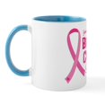 thumbnail image 2 of CafePress - Breast Cancer Survivor Mug - 11 oz Ceramic Mug - Novelty Coffee Tea Cup, 2 of 6