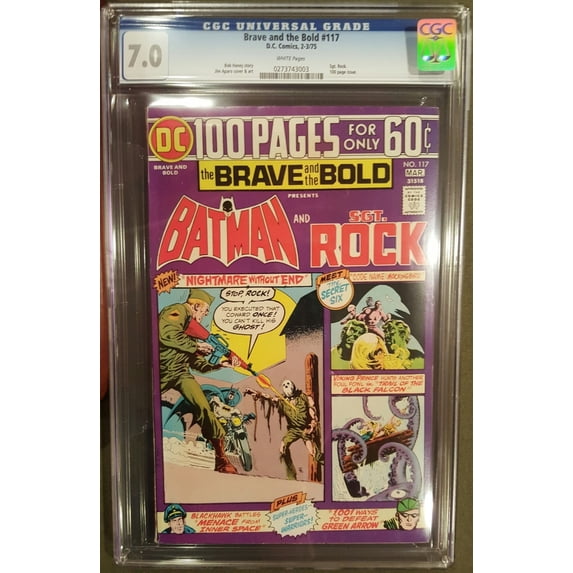 Brave and the Bold #117 - CGC 7 Comic Book