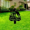thumbnail image 3 of Handmadetneonsign Vizsla Memorial Metal With Stake, Vizsla Dog Metal Name Sign Stake, Dog Metal Stake Decor, 3 of 5