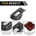 thumbnail image 4 of Unique Bargains 2pcs Soportes de bloqueo del capó para Jeep Wrangler JL JLU Sport Sahara Rubicon 18-22, 4 of 6