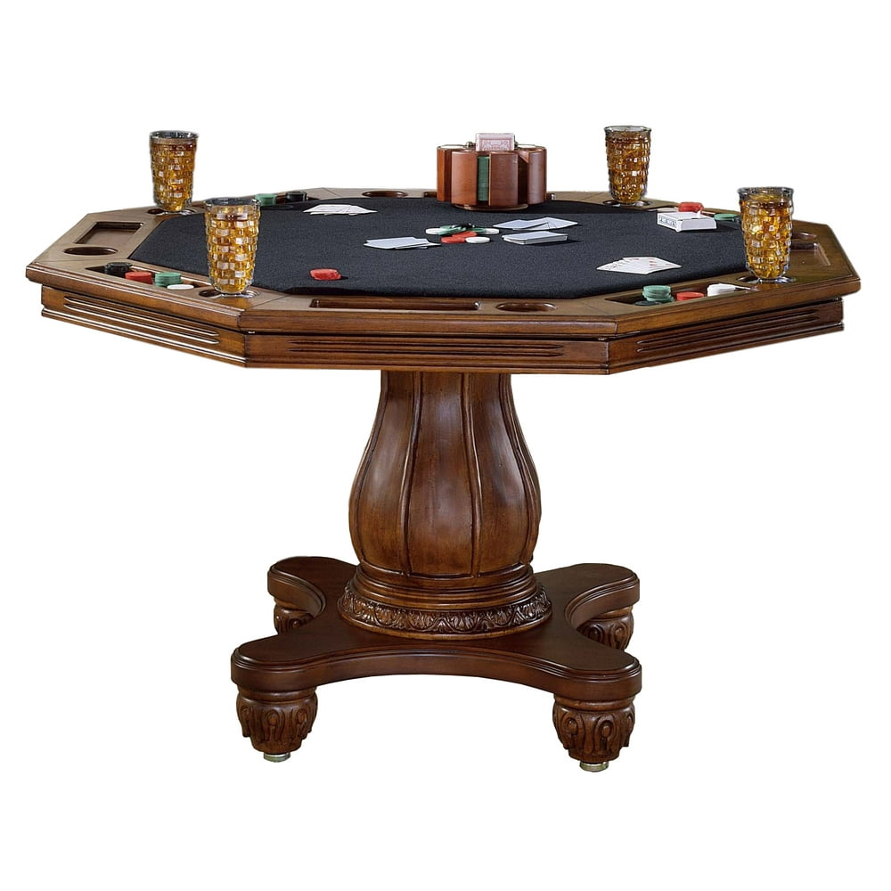 Hillsdale Furniture Kingston Wood Game Table, Medium Cherry Walmart