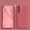 Camellia Red, variant on Kryonix Case for Samsung Galaxy S23 Ultra, Slim Solid Color Liquid Silicone Protective Cover, Purple/Blue/Pink/Gold