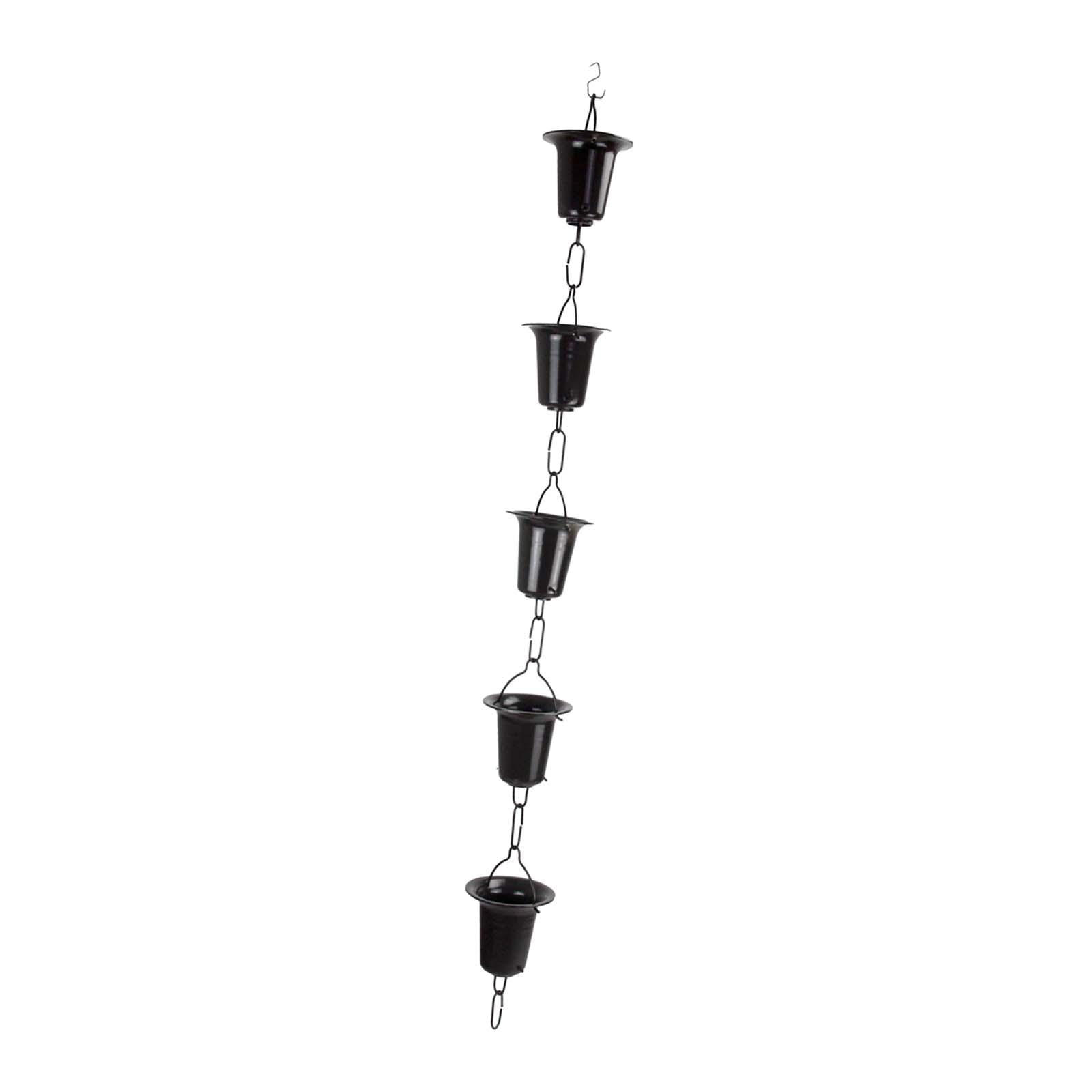 Rain Chains,Bird Rain Chains for Gutters Outside Bird Bath,Rain Gutter Chains Pouring Cups for