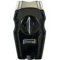 thumbnail image 3 of Prestige Import Group - The Gladiator 2 in 1 V-Cut & Punch Steel Body Cigar Cutter with Stainless Steel Blades - Color: Onyx Black, 3 of 7